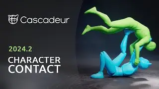 Introducing Contact Animation for 2 and more Characters | Cascadeur 2024.2