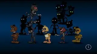 FNaF World Speed Edit: Ignited Animatronics (v. 2)