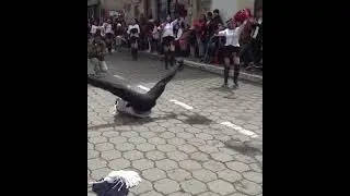 Impresionante malabarista