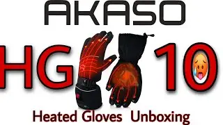 Bruh Luuh Unboxing: The @AKASO_Official HG10 "Heated 🔥🧤🔥 Gloves" Tutorial & Demonstration