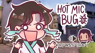 HOT MIC BUG EXPOSES TOXIC REYNA PLAYER?!?