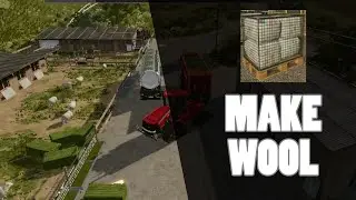 How to make Wool in Farming Simulator 20 | Tutorial