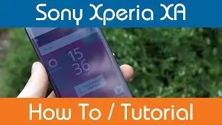 How To Enable Bluetooth - Sony Xperia XA