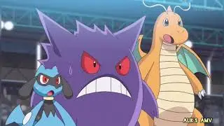 Pokemon Journeys AMV- Last Day Alive 2.0 Korrina VS Ash