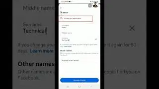 facebook name change problem 