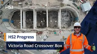HS2 Super Structure | Victoria Road Crossover Box