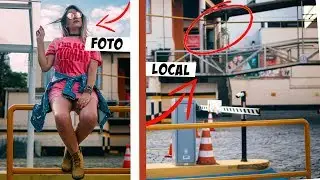 Imitando Fotos Tumblr em Lugares Feios / Ugly location photoshoot challenge