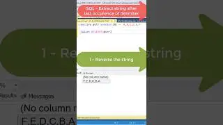 SQL Tricks | How to Extract String After the Last Occurrence of Delimiter ? REVERSE