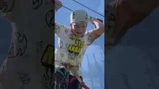 Чисто я на верёвочном парке