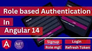 Angular login with jwt | Angular Role based authorization