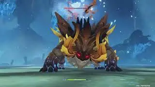 Genshin Impact | Azhdaha [Hydro/Cyro Combo] VS. TeamNari