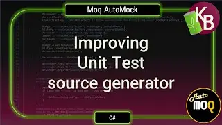 C#/Moq - Unit Test source generator in  Moq.AutoMocker