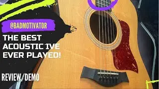 The Best Acoustic I've Ever Played- Taylor 110-GB
