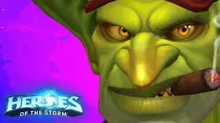 Gazlowe This Bruiser Knows How To Scrap | Heroes of the Storm (Hots) Gazlowe Gameplay