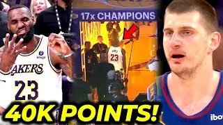 HISTORY! Hindi nangyari ang sinabi ni Jokic kay LeBron, walkout ang crowd anyare?