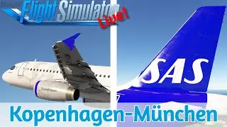 FENIX V2 UPDATE | Frame Generation | SAS Real Ops | Kopenhagen EKCH✈München EDDM | VATSIM | MSFS2020