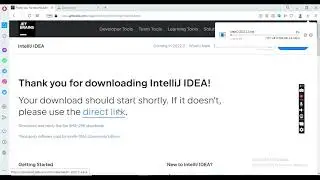 Download and Installation of IntelliJ IDEA Community Version