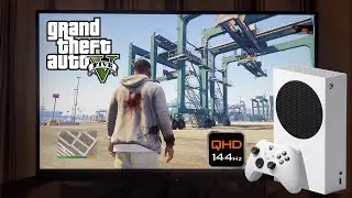 GRAND THEFT AUTO V XBOX SERIES S 1440P MONITOR