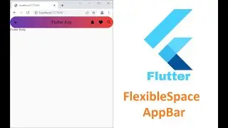 FlexibleSpace in Appbar شرح