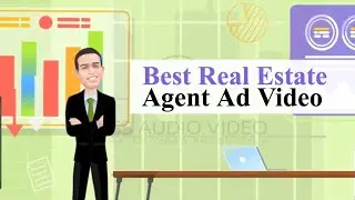 ✅ Real Estate Agent Digital Caricatures Motion Design Agency || Motion Graphics Realtor Agent