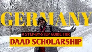 How to Apply  for DAAD Scholarship 2025 in Germany | DAAD Scholarship Complete Process Step by Step