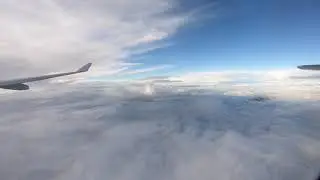 Takeoff from Aéroport Châlons-Vatry, France. 4k video
