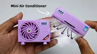 Dollhouse Air Conditioner Unboxing & Test Video || Best Gadgets Solar AC