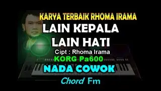 Karaoke Rhoma Irama - Lain Kepala Lain Hati Nada cowok