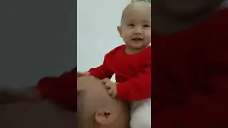 playtime with daddy❣️#fypシ #goodvibes #cute #happy #baby #daddy #play #nose #love