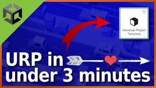 (URP) Unity Universal Render Pipeline Setup in 3 Minutes