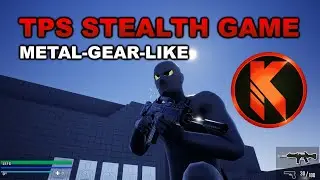 TPS Stealth Game | Metal Gear Solid inspired Project | Unreal Engine