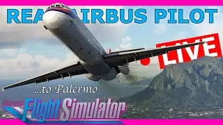 Taking on the MD-82 Live! To Palermo with a Real Airbus Pilot