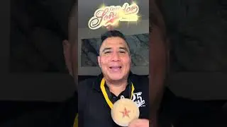 Nos dieron la medalla del paseo de las estrellas en las Vegas Nevada. Gracias
