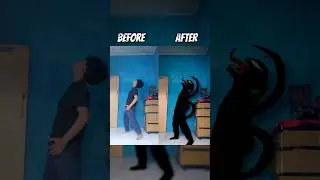 before and after The Black / Sosok Hitam / Venom #edit #animation #venom2