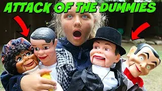 Slappy's Back with HIS FAMILY!! Attack of The Dummies! Goosebumps in Real Life!