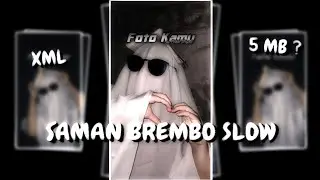 PRESET ALIGHT MOTION XML💌 ||SOUND SLOW SAMAN BREMBO 🎶 || PAKE FOTO 📸 || VIRAL TIKTOK 🔥❤️