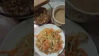 ПП ЗАВТРАК СЫТНО || САЛАТ И КАША ,,ДРУЖБА")))