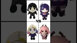Wednesday VS Raiden VS Enid VS Yae Miko 