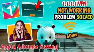 1.1.1.1. Vpn Not Working Fix The Problem IN Pubg Mobile | 1.1.1.1 Vpn Pubg | Sdexp Gaming