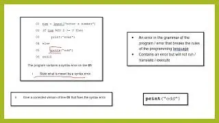 Errors