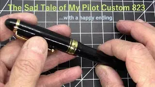 The Sad Tale (with a happy ending) of My Pilot Custom 823 / Fountain Pen Story