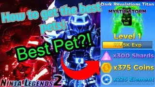 How To Get The Best Pets In Ninja Legends 2 [ROBLOX]