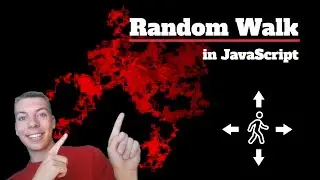 How to make a RANDOM WALK in pure JavaScript