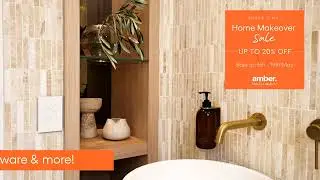 ENDED - Amber May Home Makeover Sale IS ON NOW - Up to 20% off store wide!
