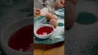 Творожные пончики