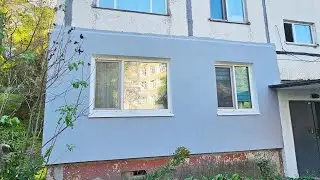 Утепление стены 1-го Этажа пятиэтажного МКД