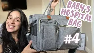 WHAT’S IN BABY GIRLS HOSPITAL BAG | getting ready for baby