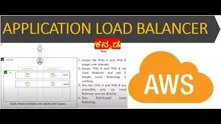 AWS Application Load Balancer Demo | AWS ALB Demo | AWS ALB Path based routing example | Kannada