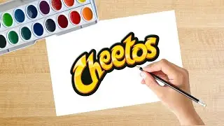 How to draw Cheetos logo