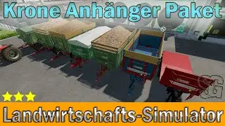 LS22 Modvorstellung -  Krone Anhänger Paket - Ls22 Mods